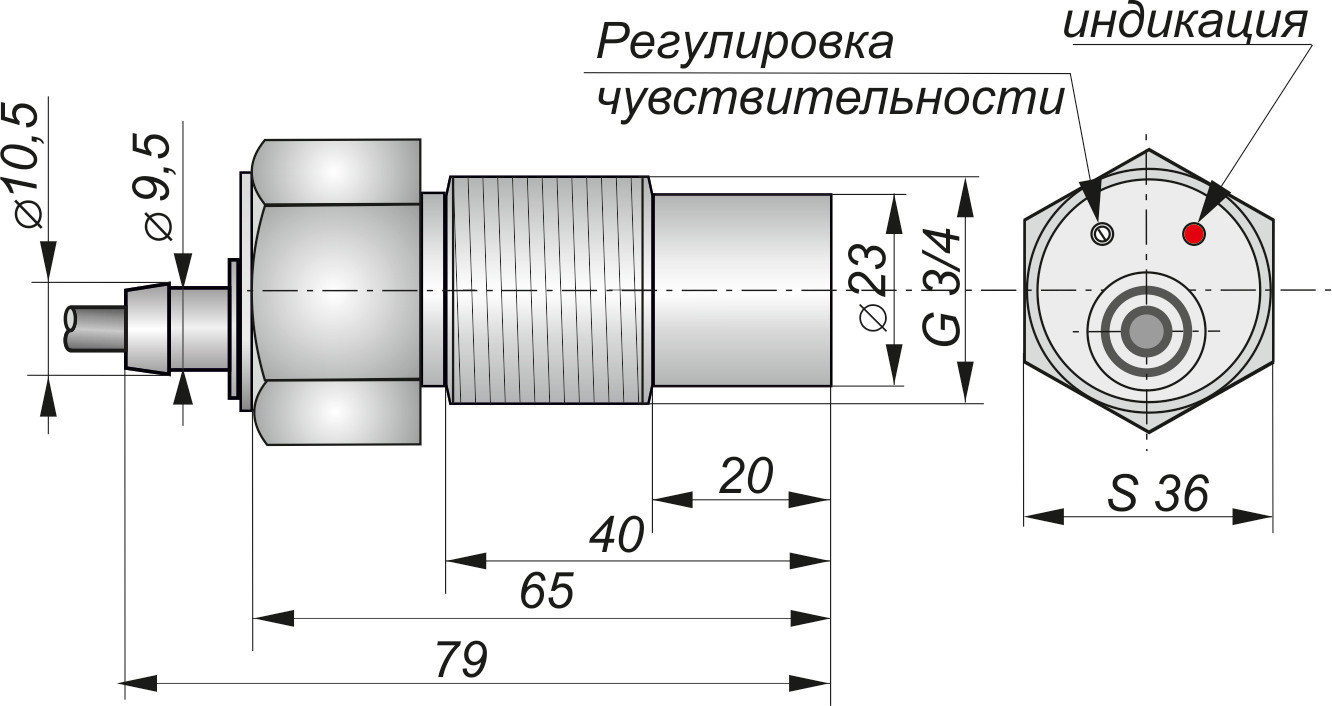 Габаритный чертеж