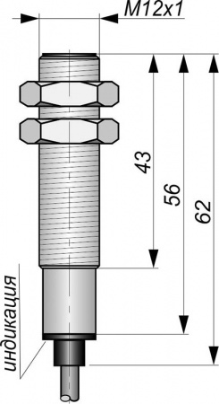 Датчик индуктивный бесконтактный И01-NO-NPN-BT(Л63)